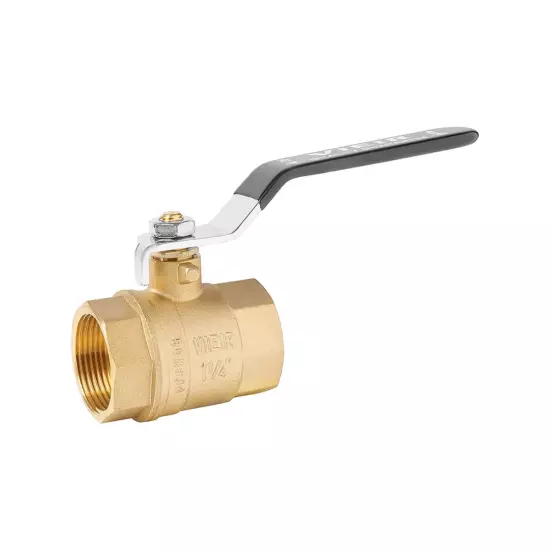 Кран шаровой в/в латунный ручка