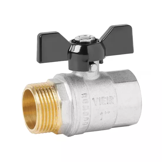 Кран шаровой в/н "бабочка"