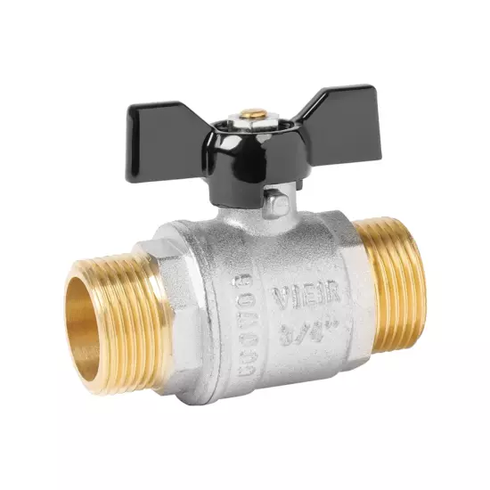 Кран шаровой н/н "бабочка"