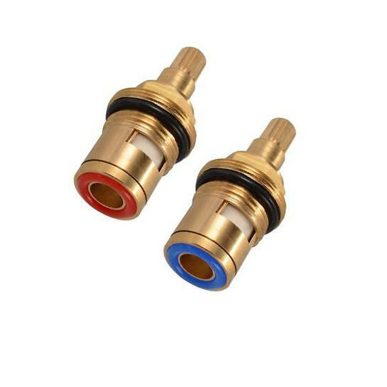 Кран - букса для смесителя 20 и 24 ШЛИЦОВ 02 Vieir