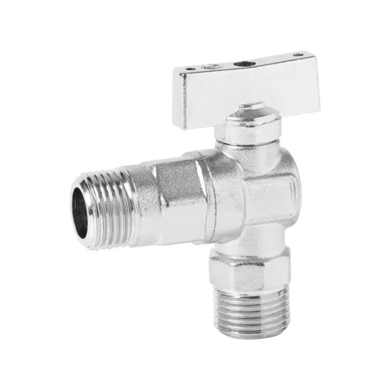 Вентиль угловой матовый LUX VER-PRO