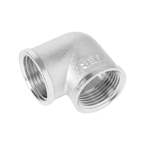 Уголок в/в никелированный