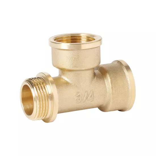 Тройник в/в/н латунный