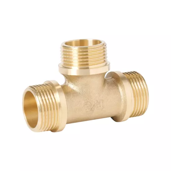 Тройник н/н/н латунный