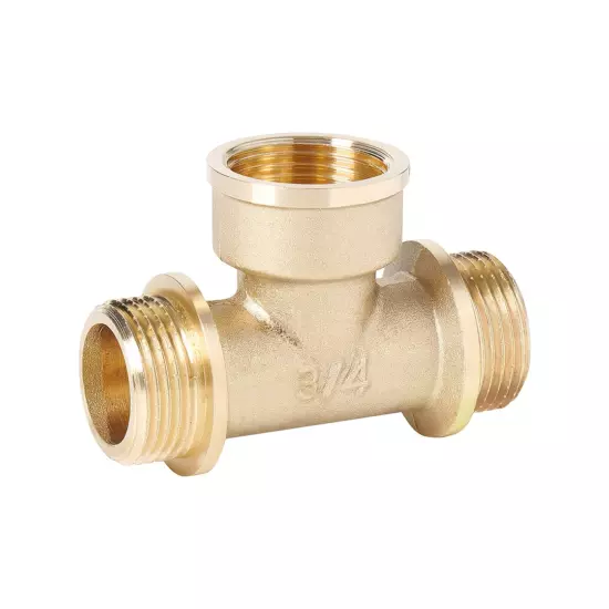 Тройник н/в/н латунный