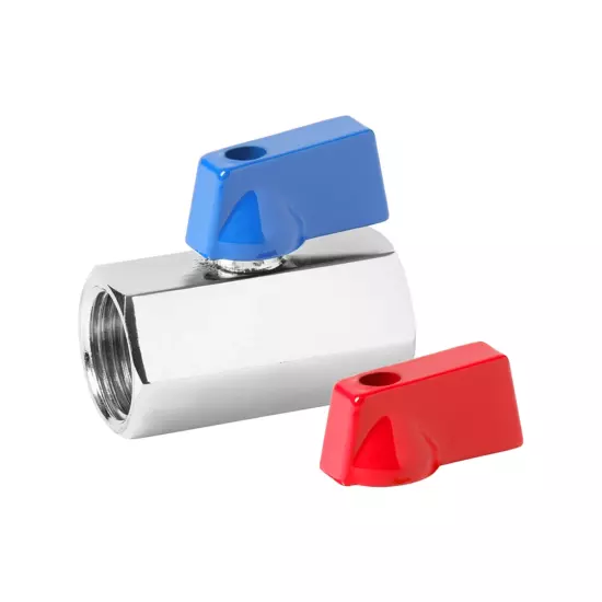 Кран мини хром в/в