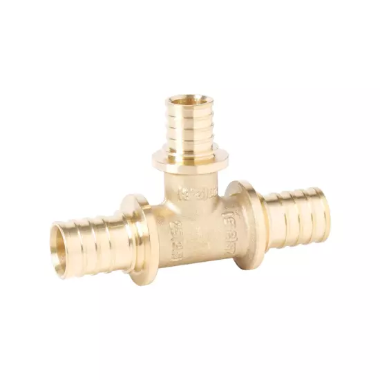 Тройник аксиальный латунный Ver-pro