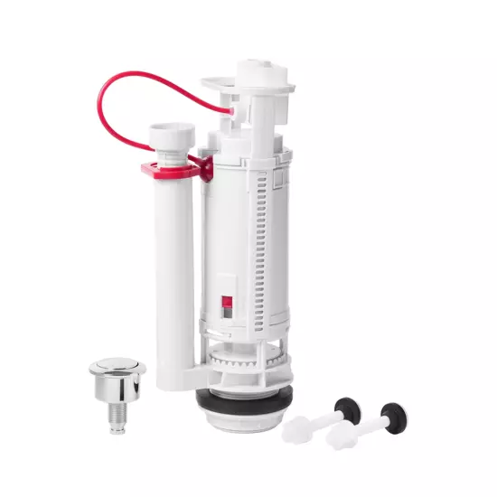 Сливной механизм для бачка унитаза, универсальный VRQ38