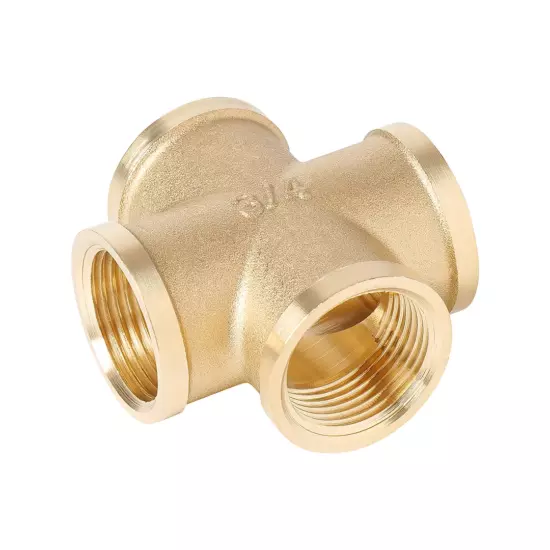 Крестовина латунная