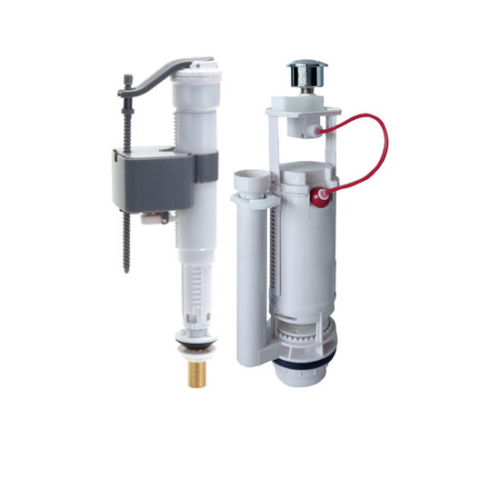 Комплект арматуры для бачка унитаза, универсальный Vieir