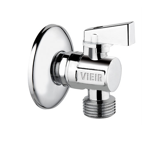Кран угловой хромированный Vieir