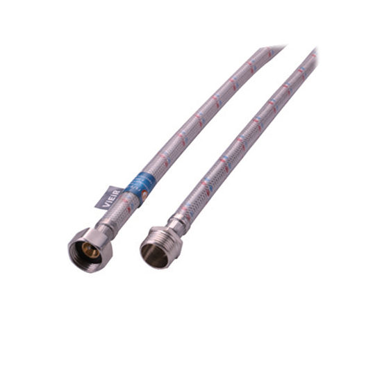 Подводка для воды в силиконовой оплетке 1-2 в-н Vieir