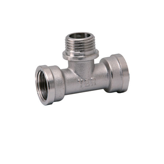 Тройник в-н-в никелированный Vieir