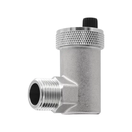 Воздухоотводчик боковой никелированный PF505