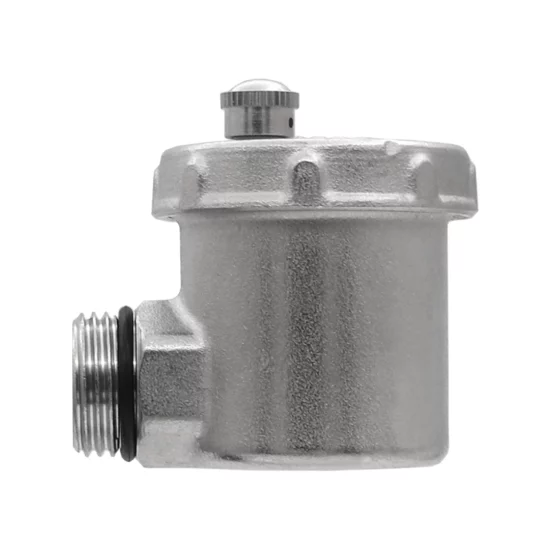 Воздухоотводчик боковой никелированный PF506