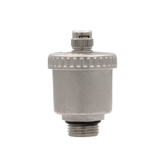 Воздухоотводчик прямой никелированный PF507