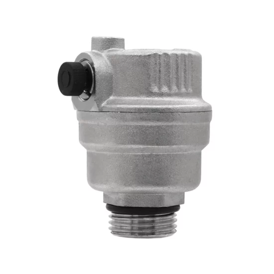 Воздухоотводчик прямой никелированный PF508