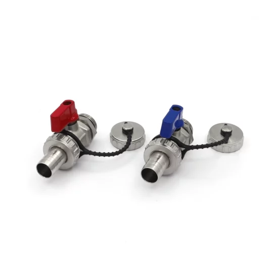 Кран дренажный со съёмным металлическим штуцером VR1119