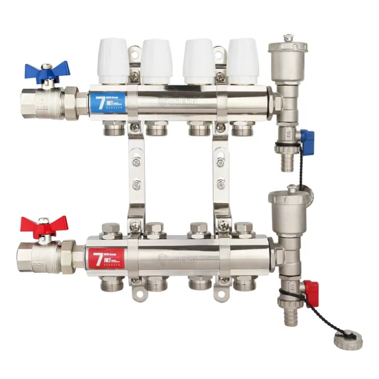 Коллекторная группа без расходомеров с кранами, VR114
