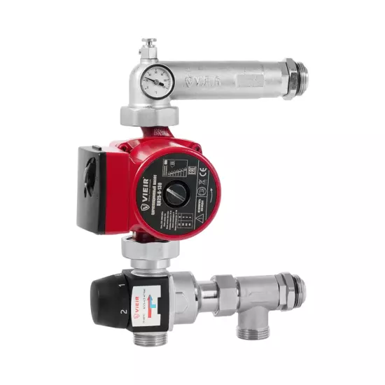 Насосно-смесительный узел для теплого пола, VR200