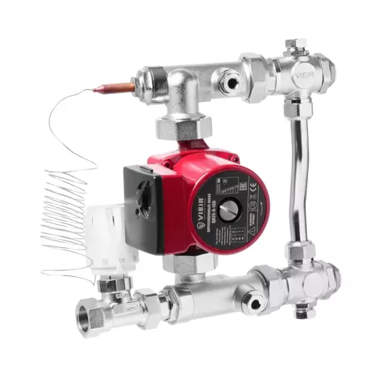 Насосно-смесительный узел для теплого пола, VR206