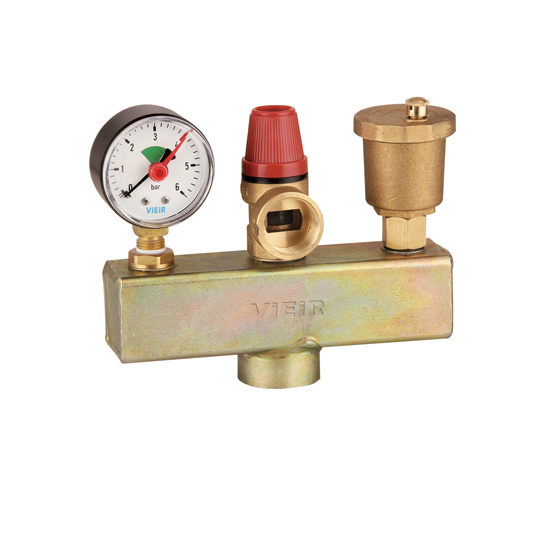 Группа безопасности котла - оцинкованная сталь, Vieir