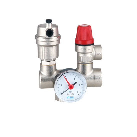 Группа безопасности котла проходная Vieir