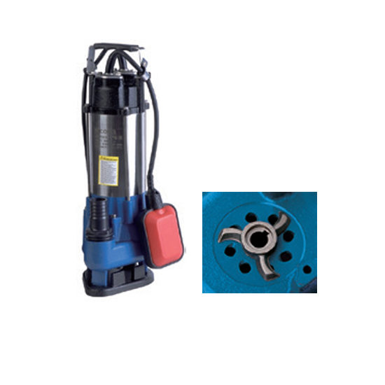 Насос чугунный фекальный с режущим ножом для грязной воды, AQU370QDHO Verpump