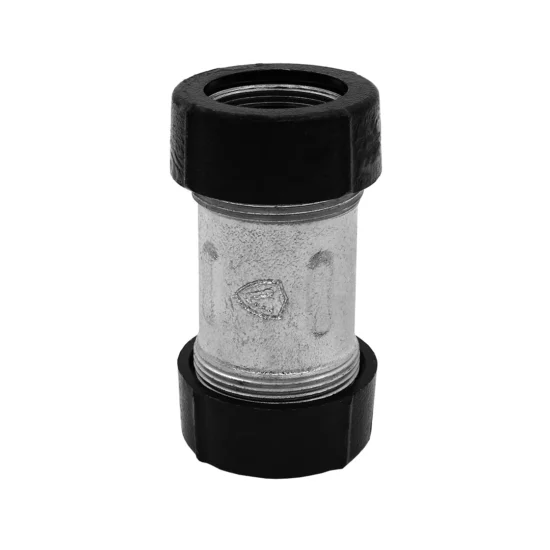 Муфта для соединения стальных и полимерных труб