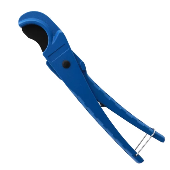 Ножницы СИНИЕ для пластиковых труб VER818