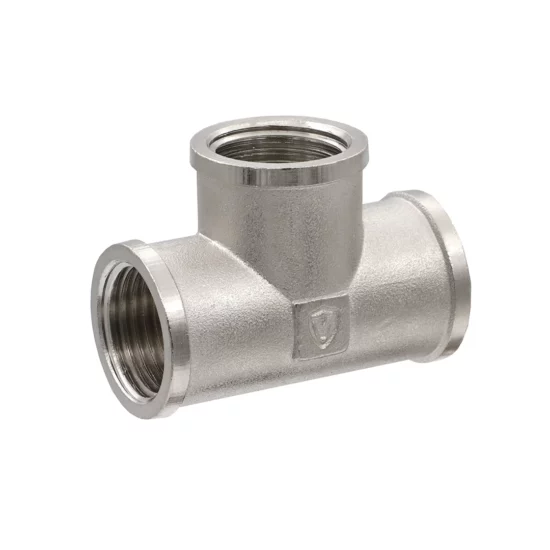 Тройник в/в/в никелированный усиленный VIEIR TFN-Z