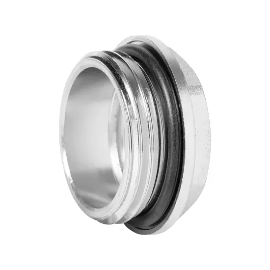 Переходник концевой хромированный Vieir