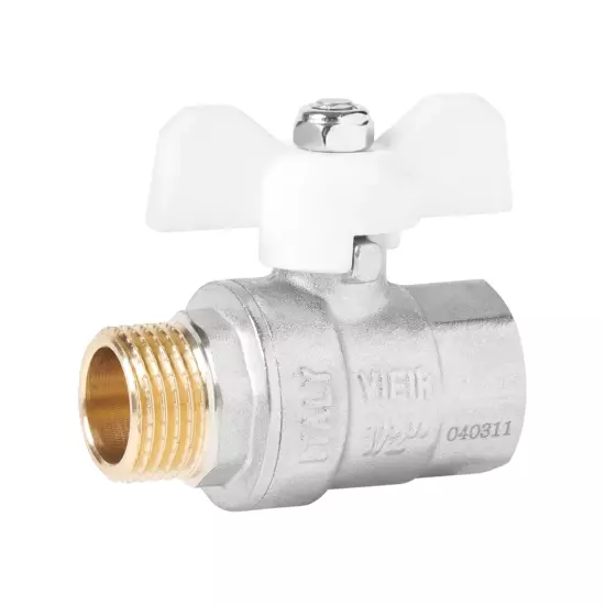 Кран шаровой в/н Бабочка VR203-01A