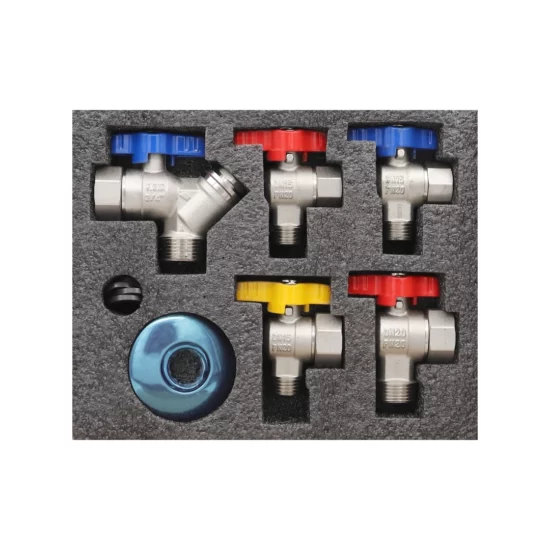 Набор кранов для газового котла 1/2-3/4 ViEiR VRQ22