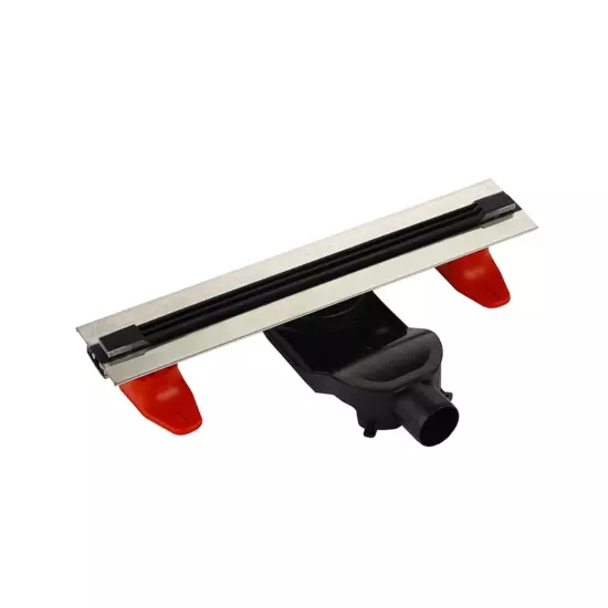 Душевой трап с гидрозатвором, цвет черный