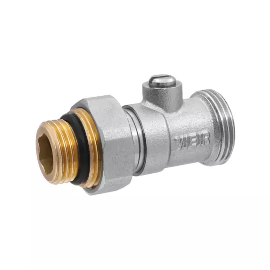 Узел нижнего подключения для радиатора раздельный прямой 3/4"x1/2" VR1155