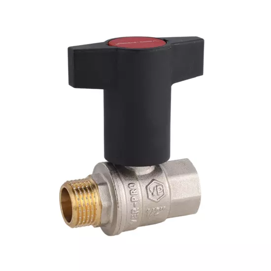 Кран шаровой с пластиковой ручкой в/н VR230FM