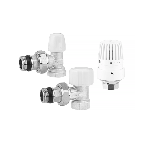 Комплект терморегулирующий угловой VR391