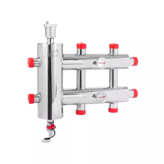 Гидравлический разделитель совмещенный с коллектором VHSC25-3