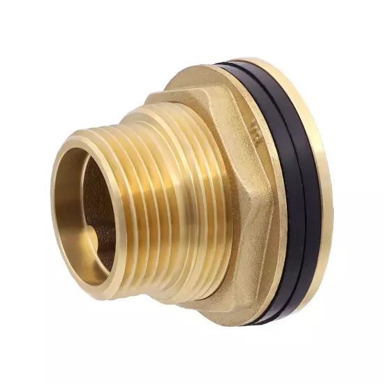 Врезка в бочку с фланцем для резервуара с левой резьбой