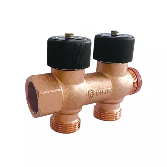 Коллектор водоразборный с регулировочными вентилями