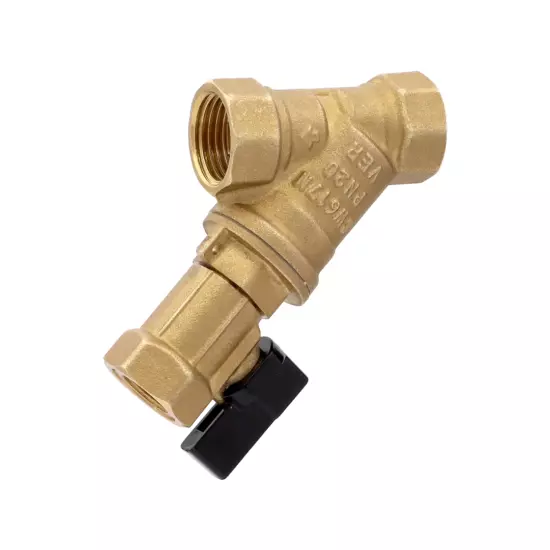 Косой фильтр с дренажным краном GL10