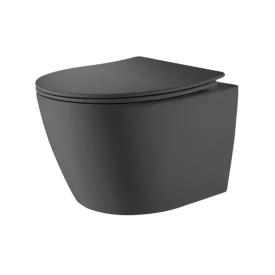 Унитаз подвесной, цвет серый VBL-01G