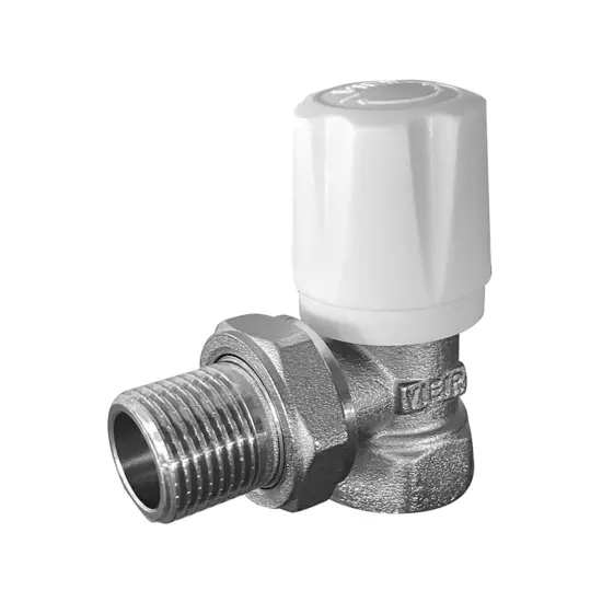 Вентиль регулировочный угловой, верхний VR430