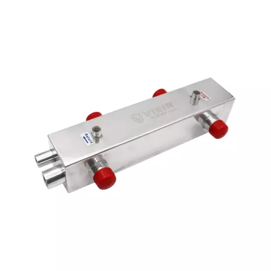 Гидравлический разделитель из нерж. стали, квадратный профиль